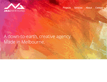 Tablet Screenshot of jmadvertising.com.au